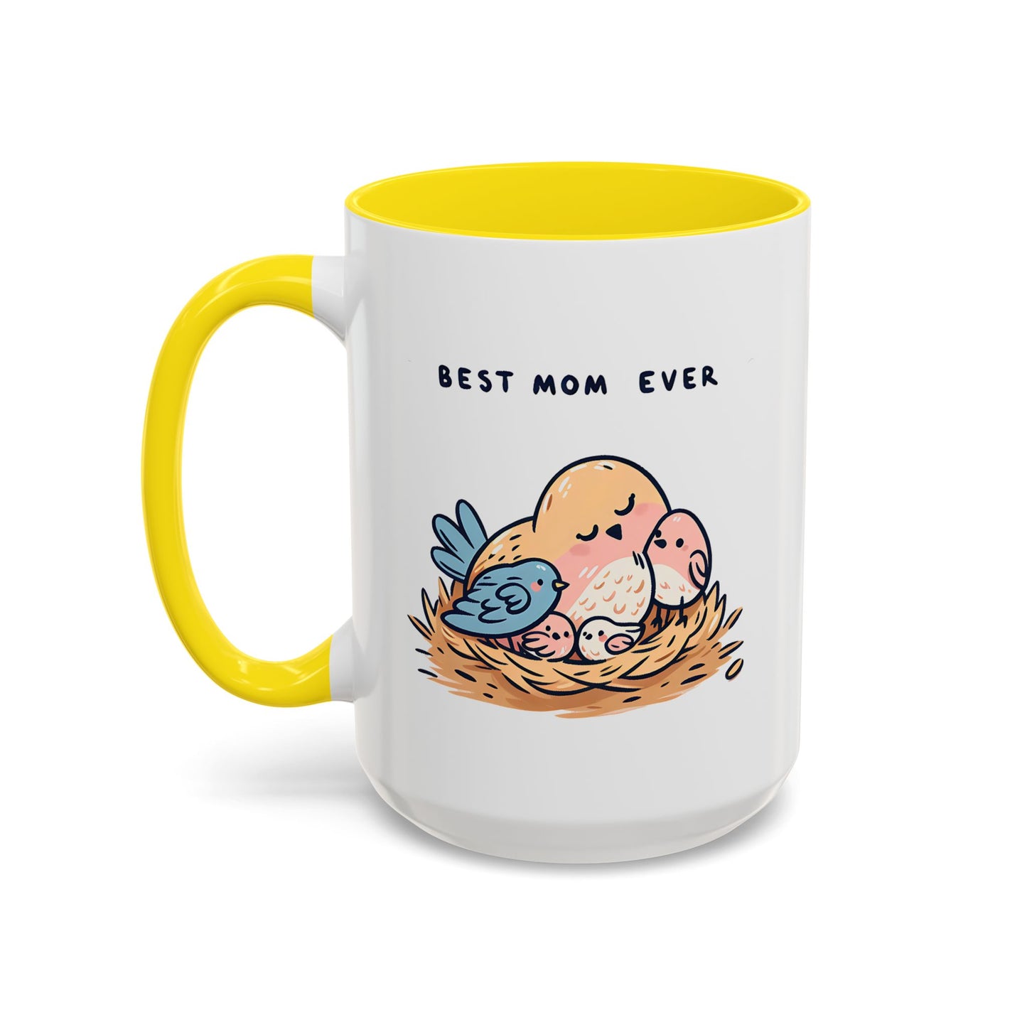 Mother's Day Mug - Best Mom Ever Birds