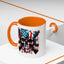 4th of July Mug - Skull With American Flag