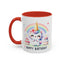 Birthday Mug -  Unicorn With Cakes