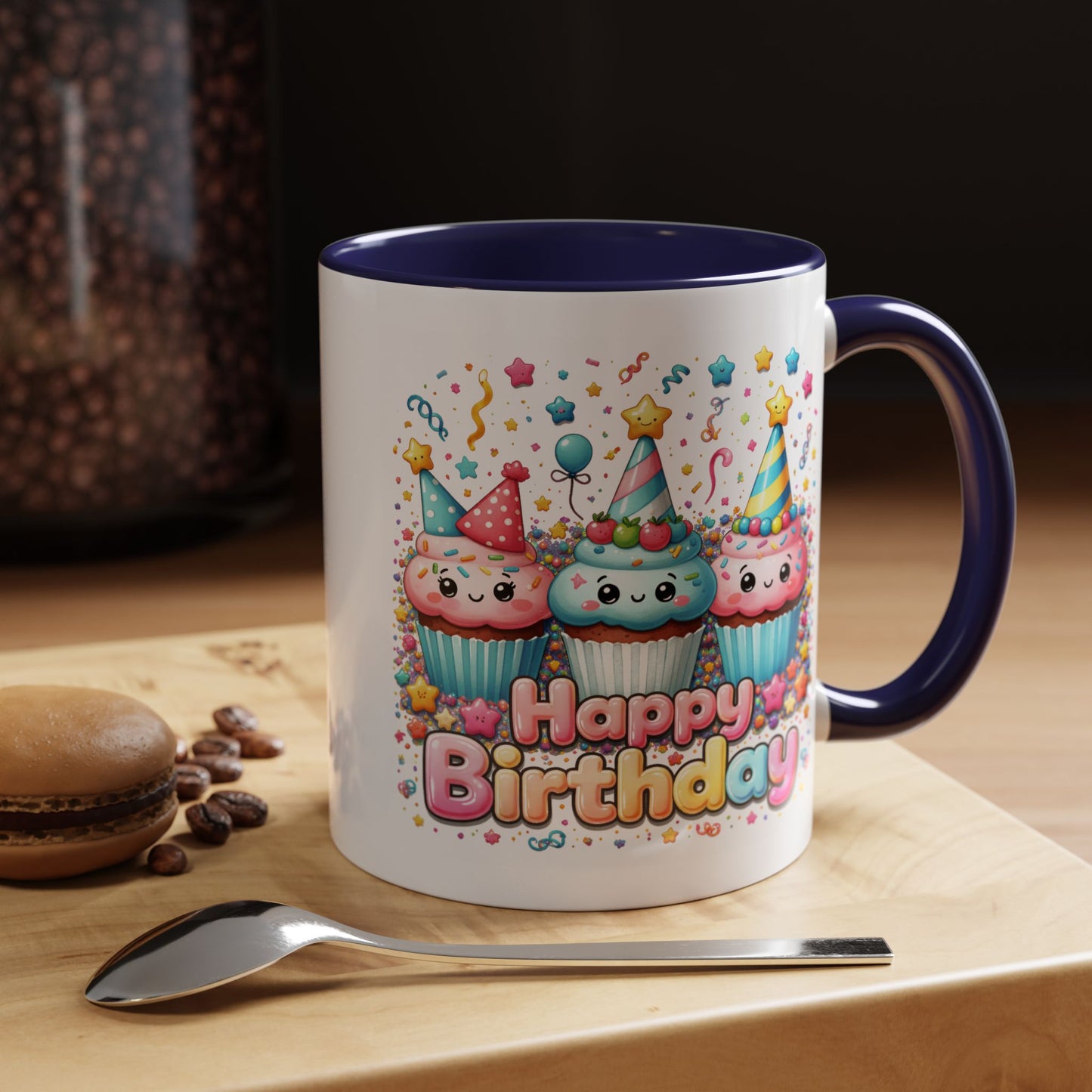 Birthday Mug - Cute Cupcakes
