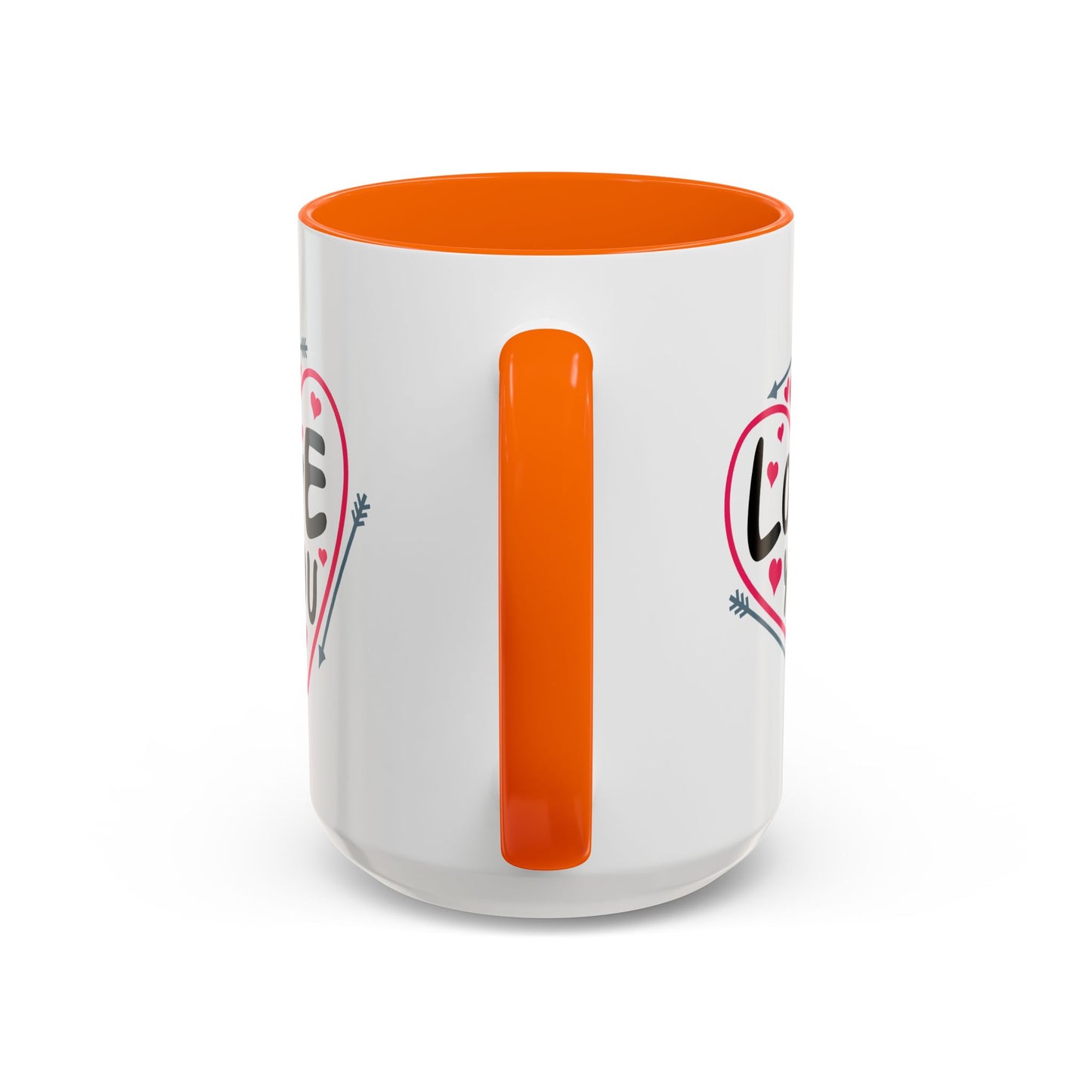 Valentine's Day Mug - Love You Heart Arrows