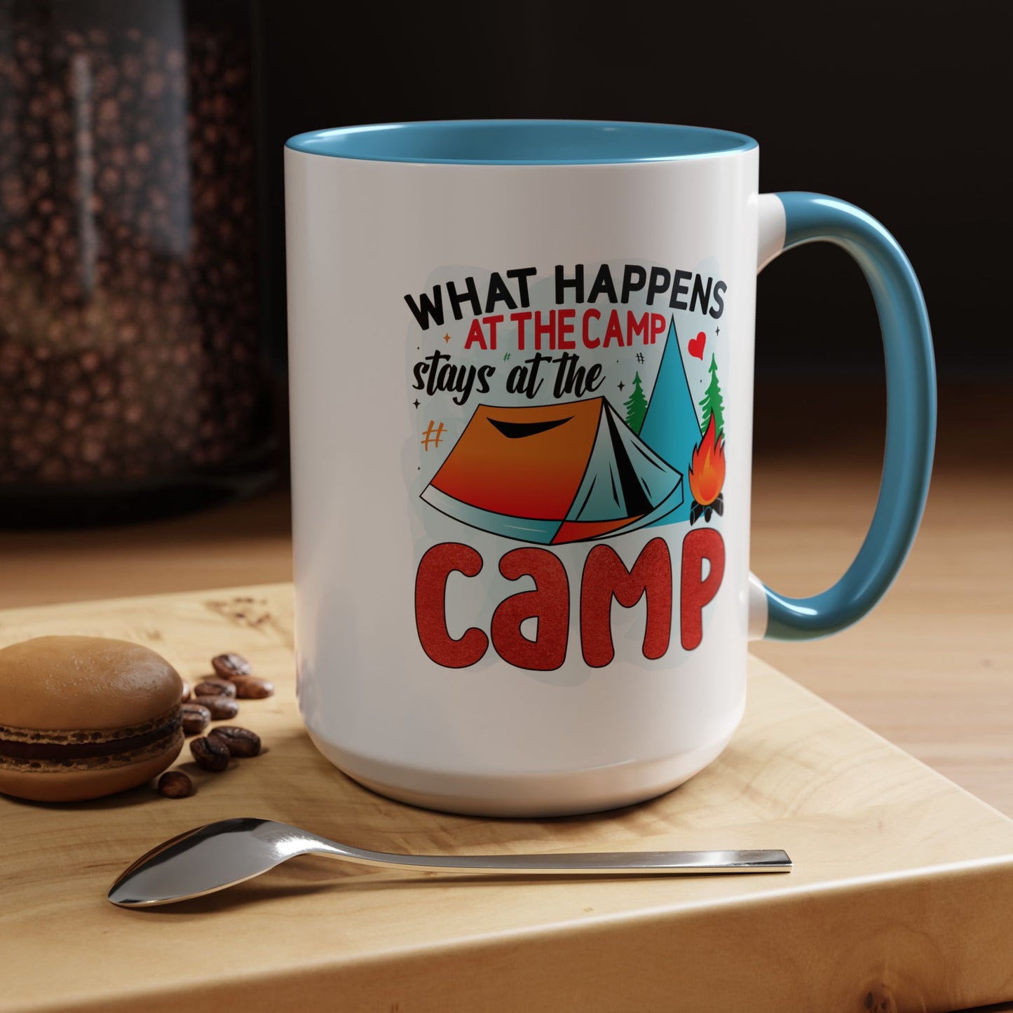 Adventure Mug - What Happens At The Camp