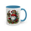 Christmas Mug - Red and Green Gnome