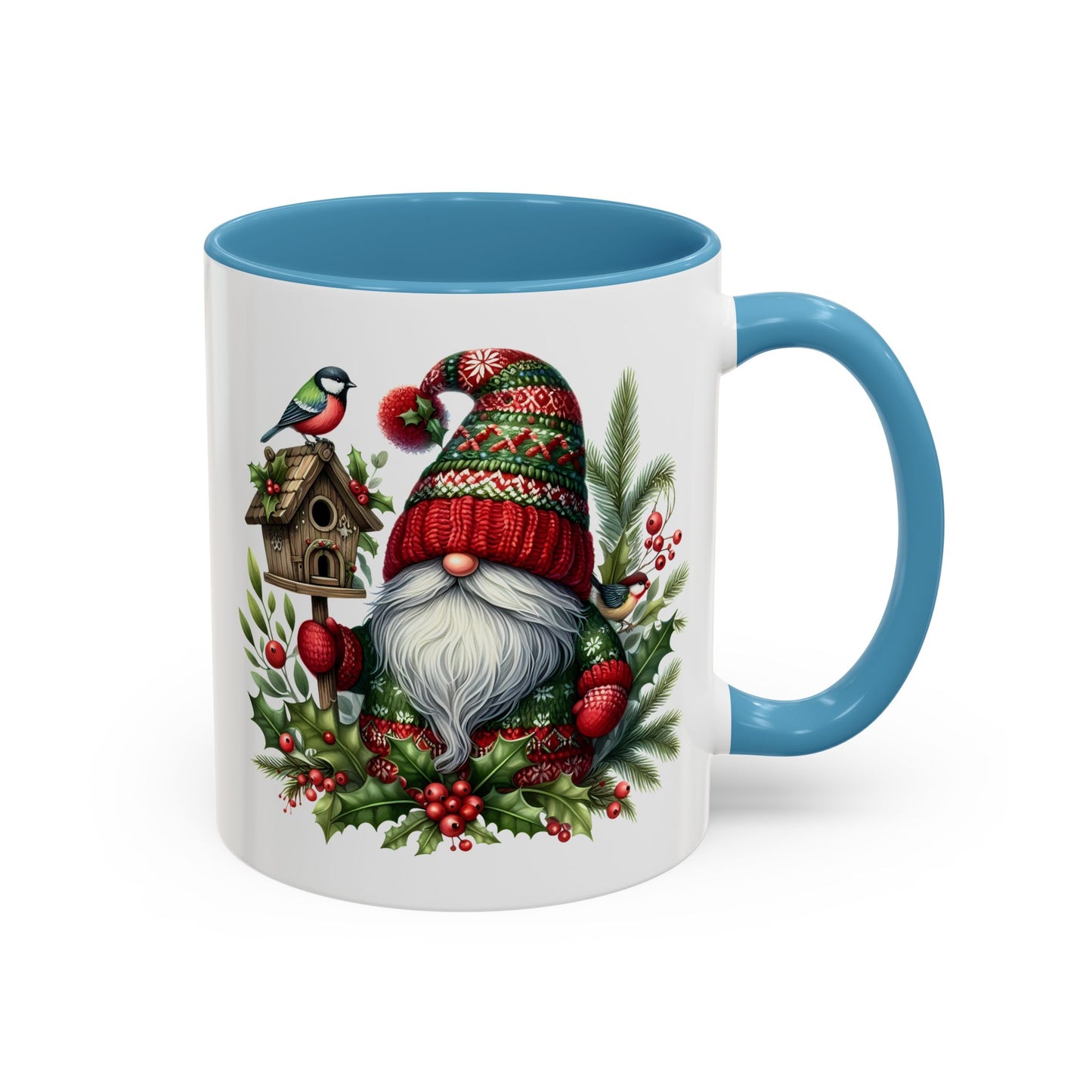 Christmas Mug - Red and Green Gnome