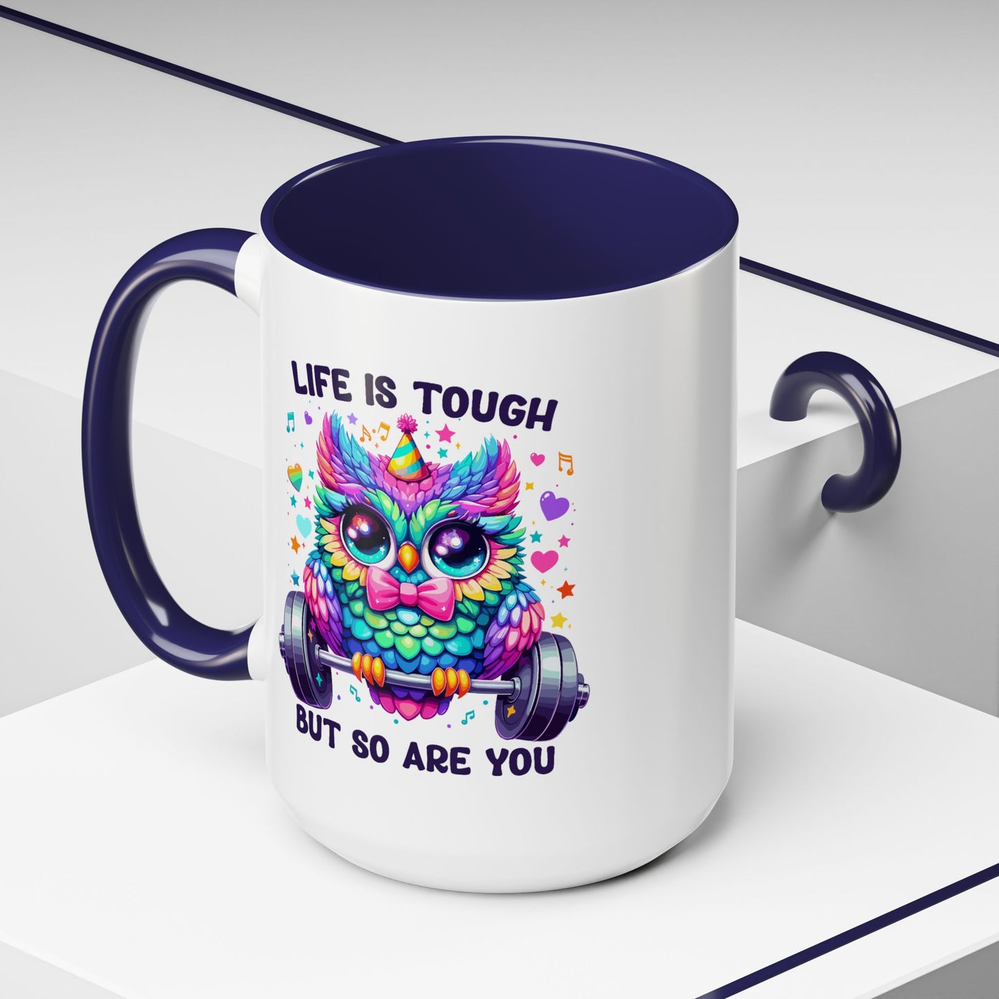 Wellness Mug - Life Is Tough Owl