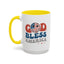 4th of July Mug - God Bless America