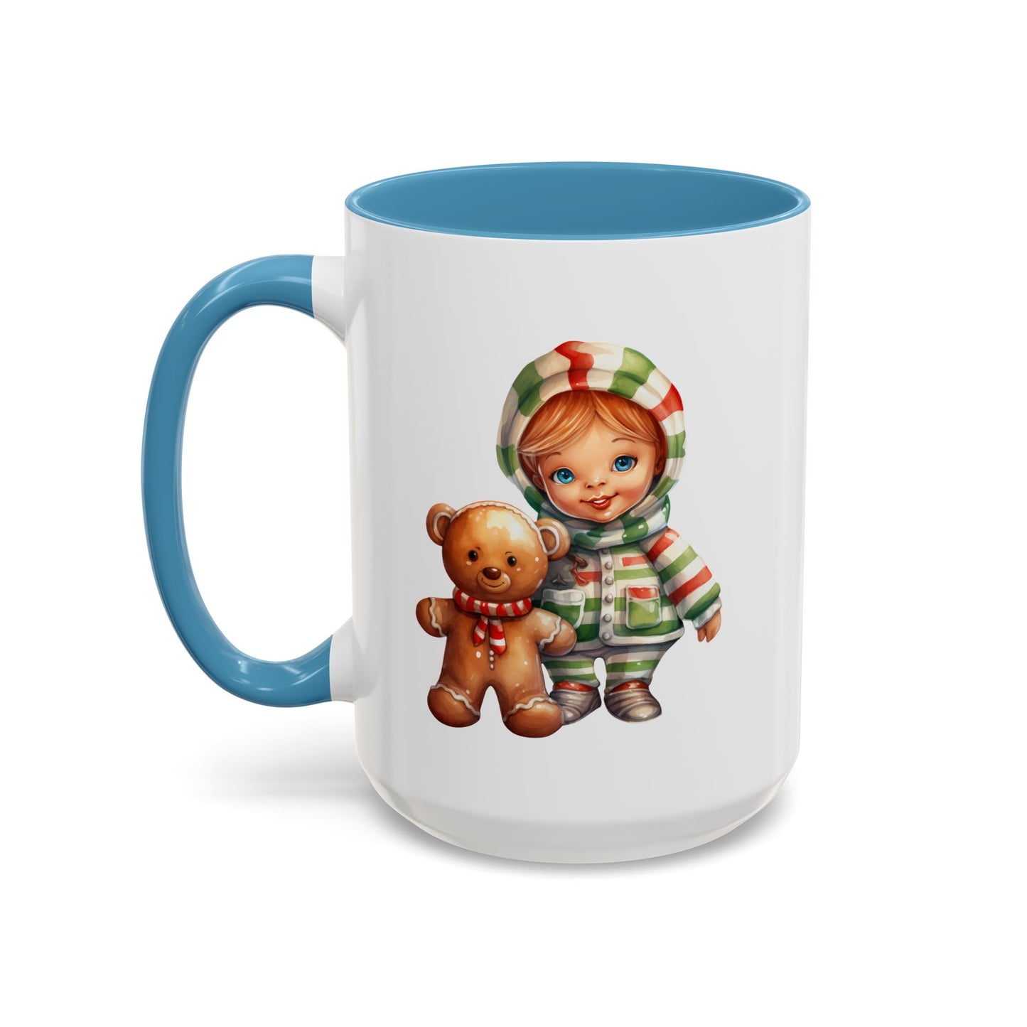 Christmas Mug - Gingerbread Man & Girl