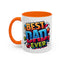 Father's Day Mug - Best Dad Ever Comic