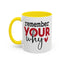 Motivation Mug - Remember Your Why