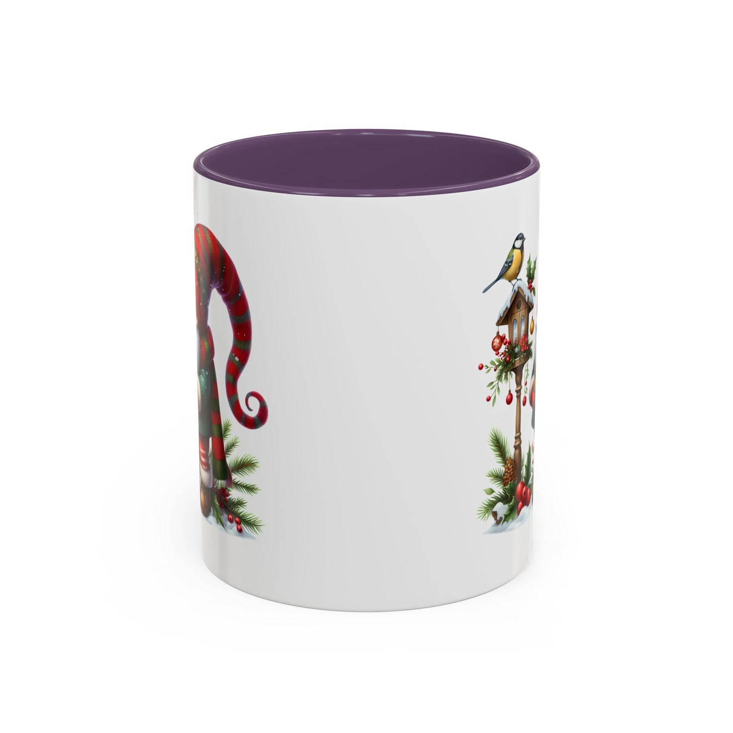 Christmas Mug - Gnome and Birdhouse