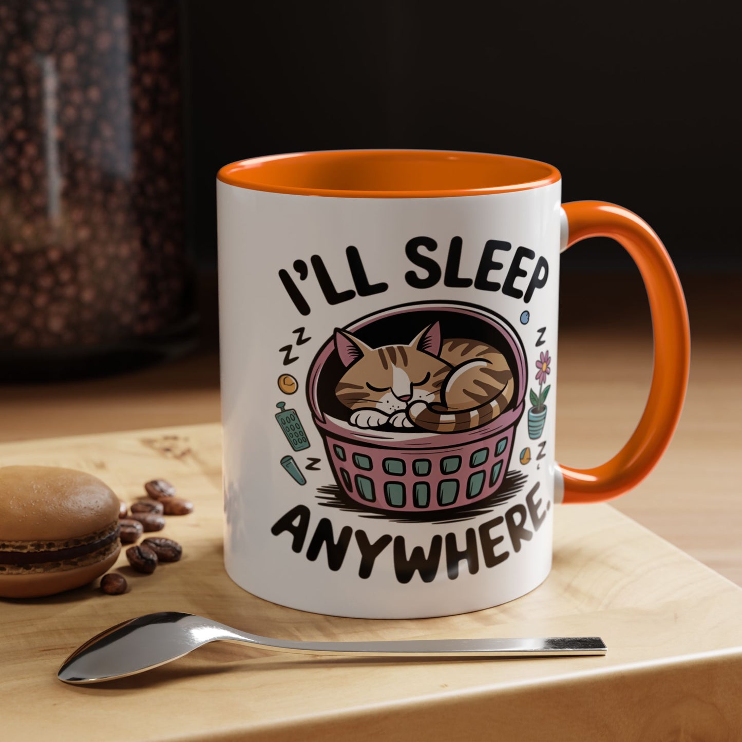Animal Mug - I'll Sleep Anywhere