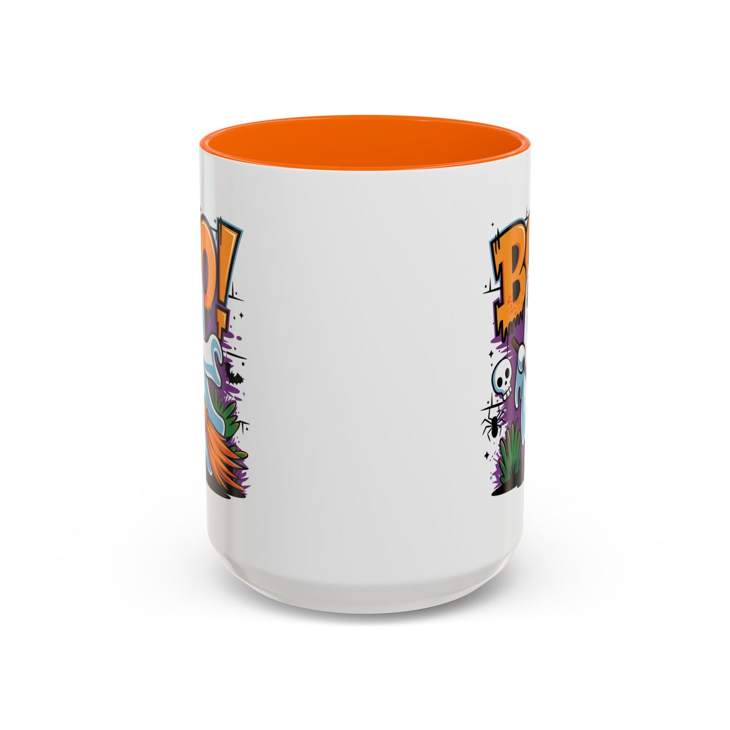 Halloween Mug - Boo! Flying Ghost With Broom