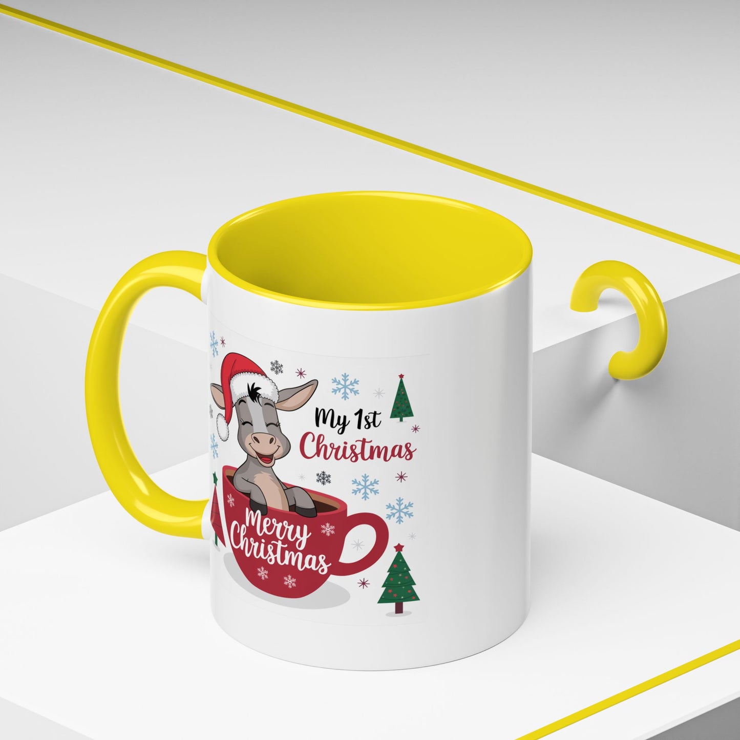 Christmas Mug - My First Christmas Donkey Cup