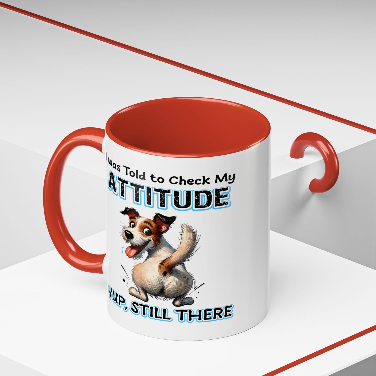 Animal Mug - I Was Told To Check My Attitude