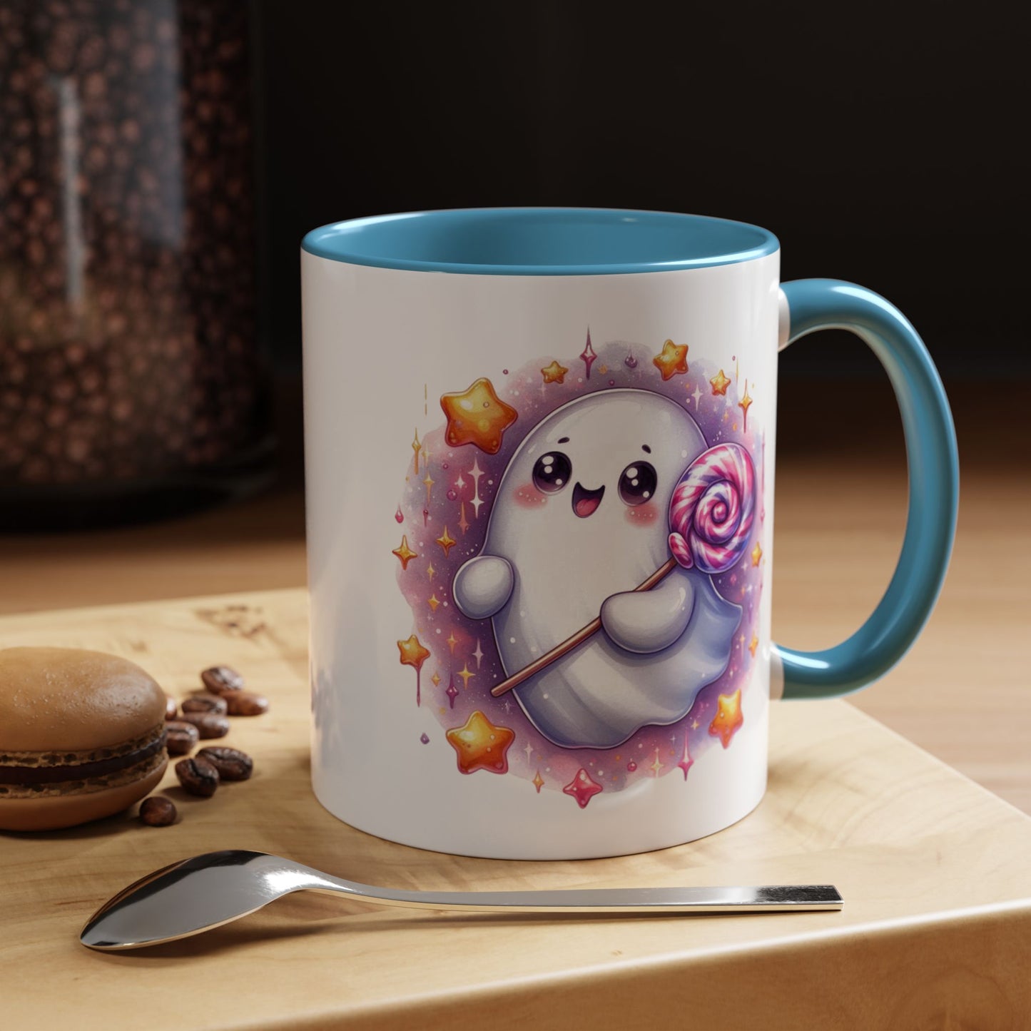 Halloween Mug - Spooky Ghost With Lolly