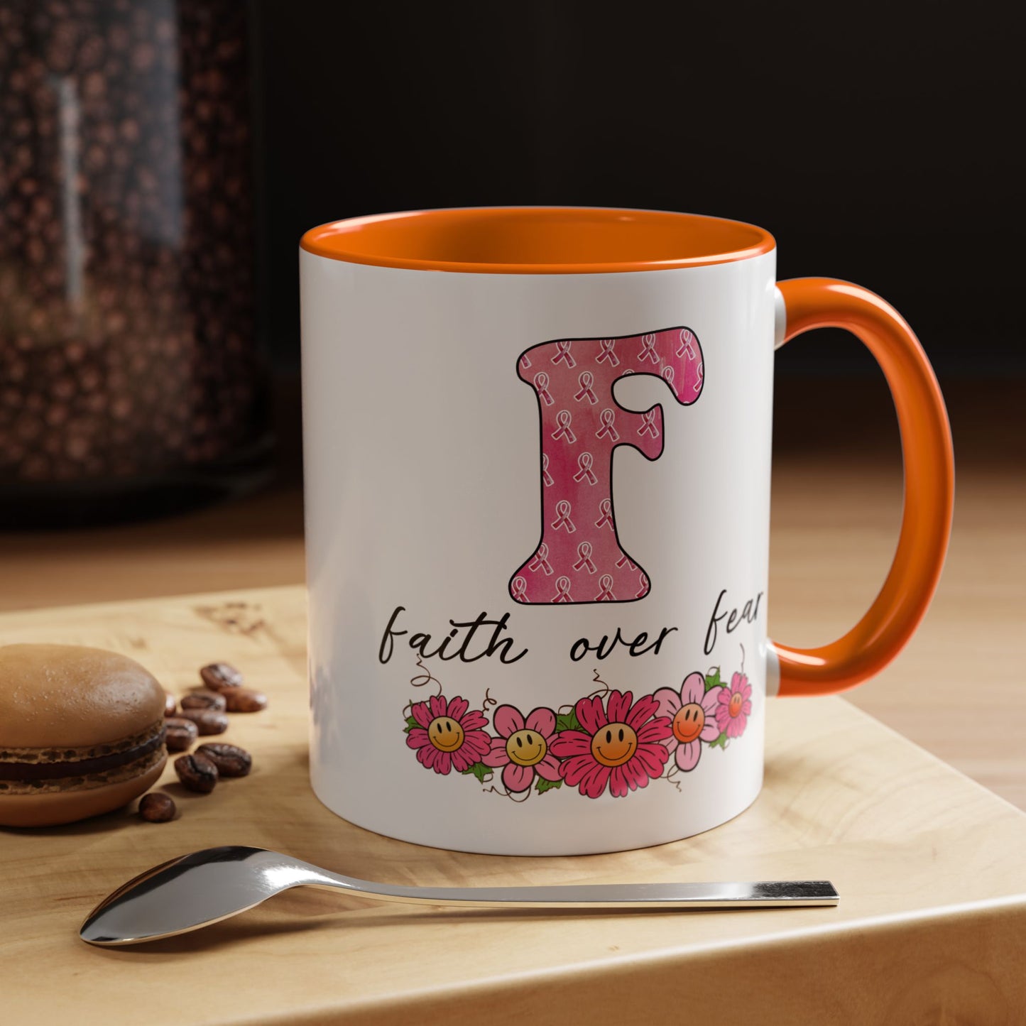 Religious Mug - Faith Over Fear