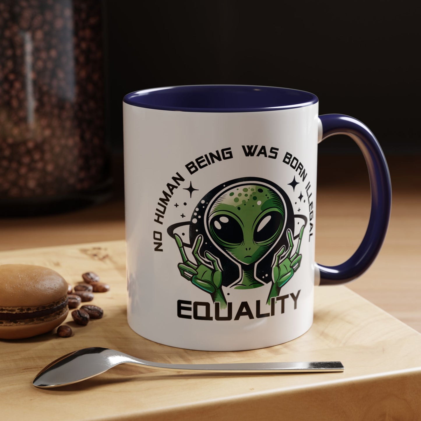 Alien Mug - No Human Being