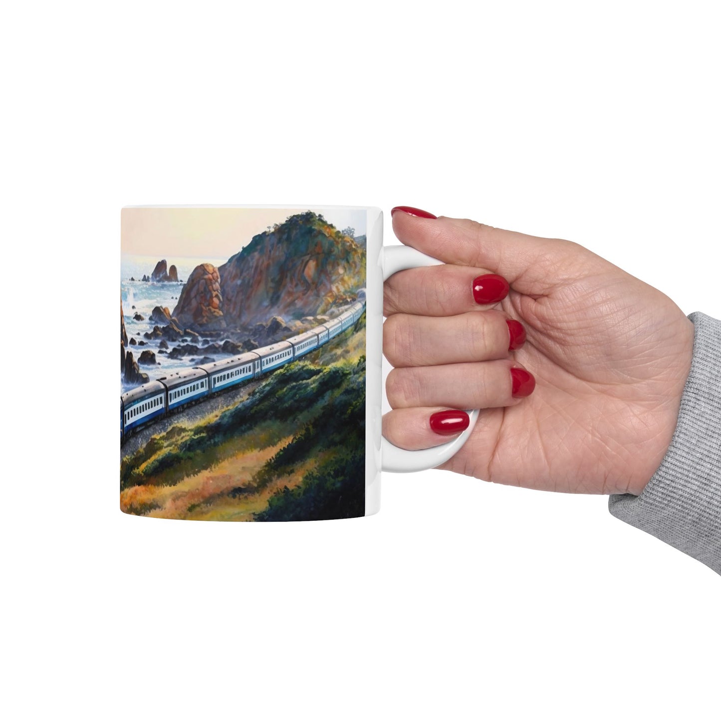 Adventure Mug - Train Journey 4