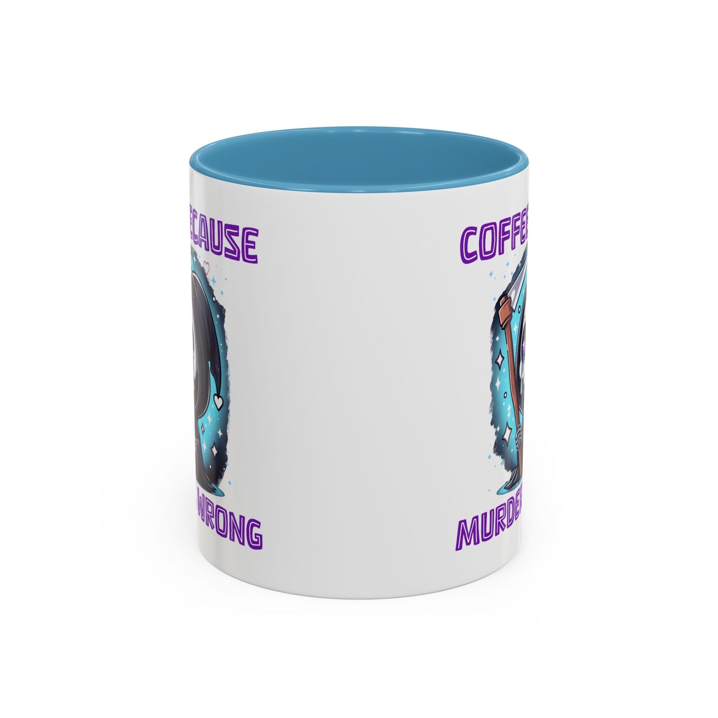 Humor Mug - Coffee Because Murder is Wrong
