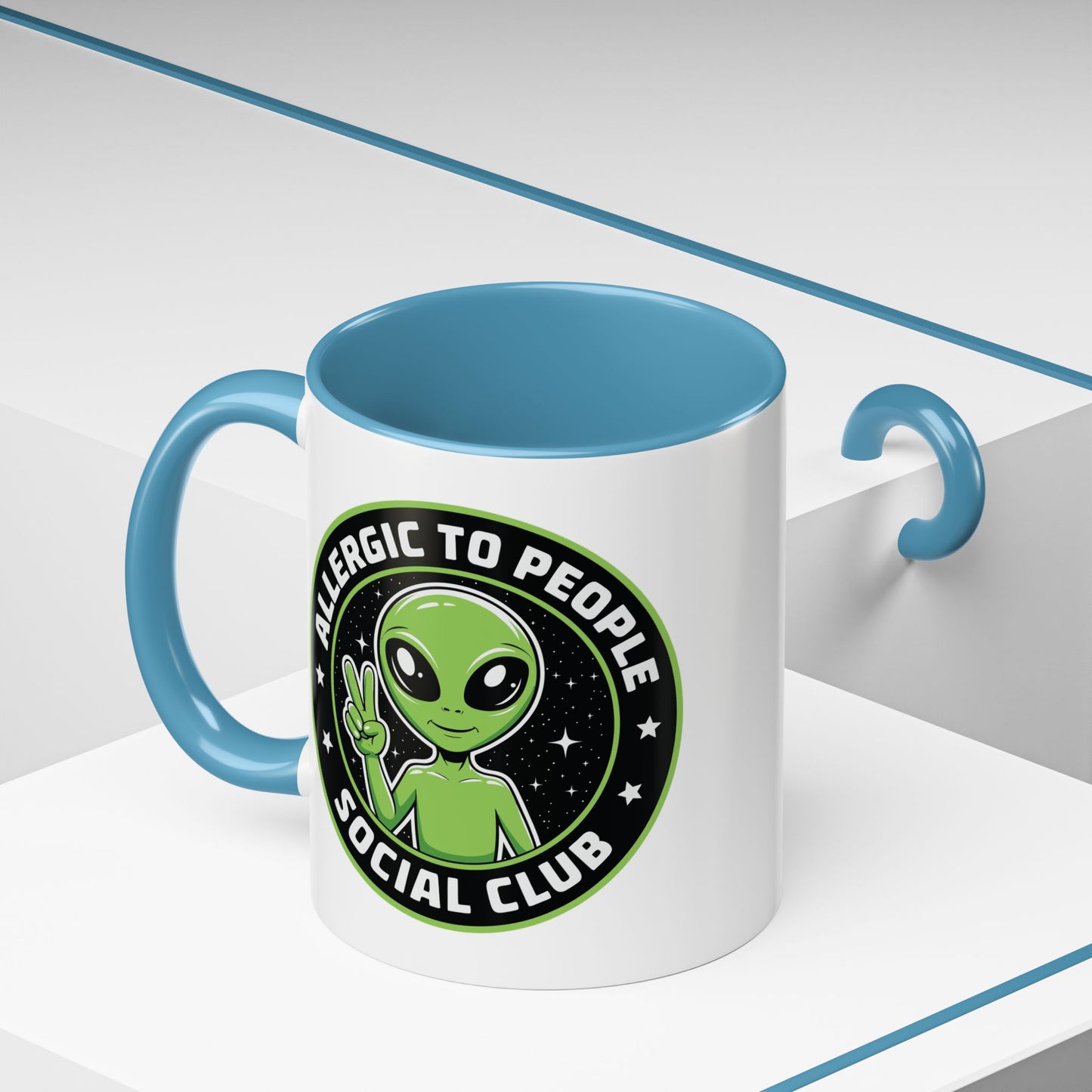 Alien Mug - Allergic To People