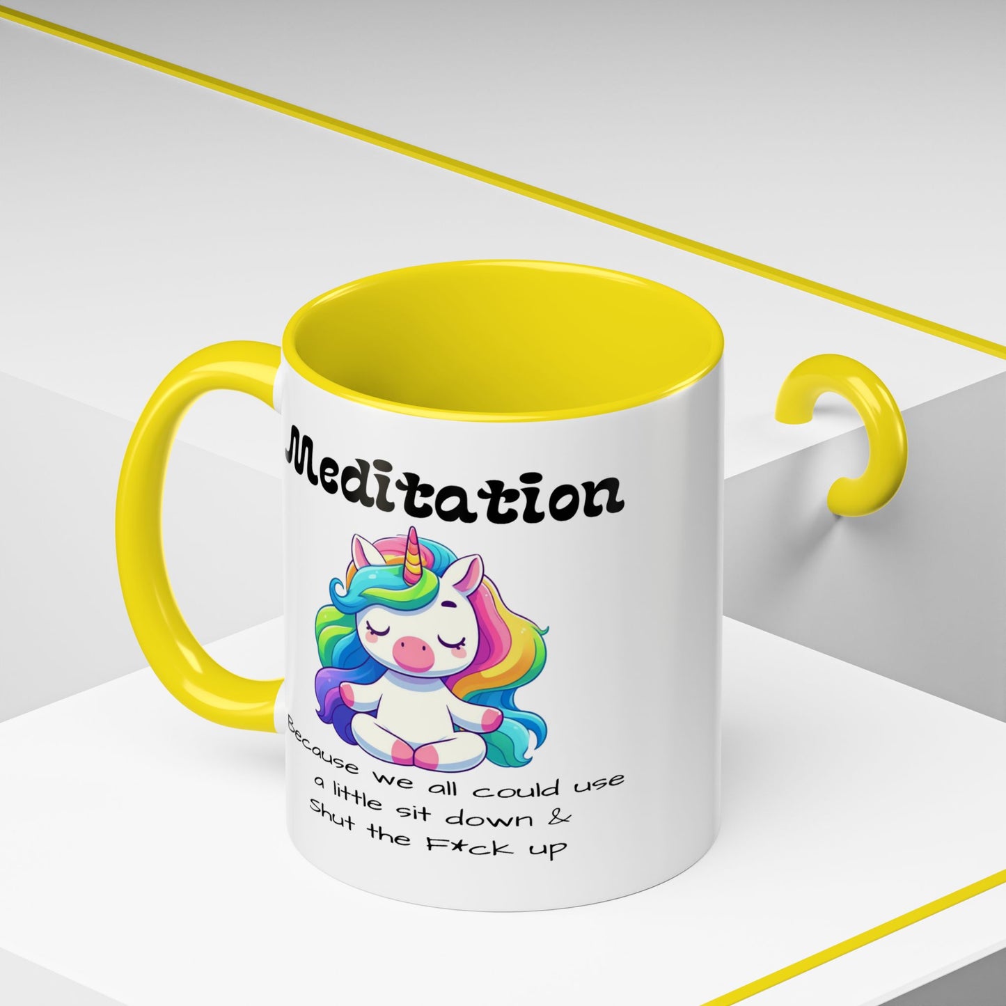 Adult Mug - Meditation Unicorn