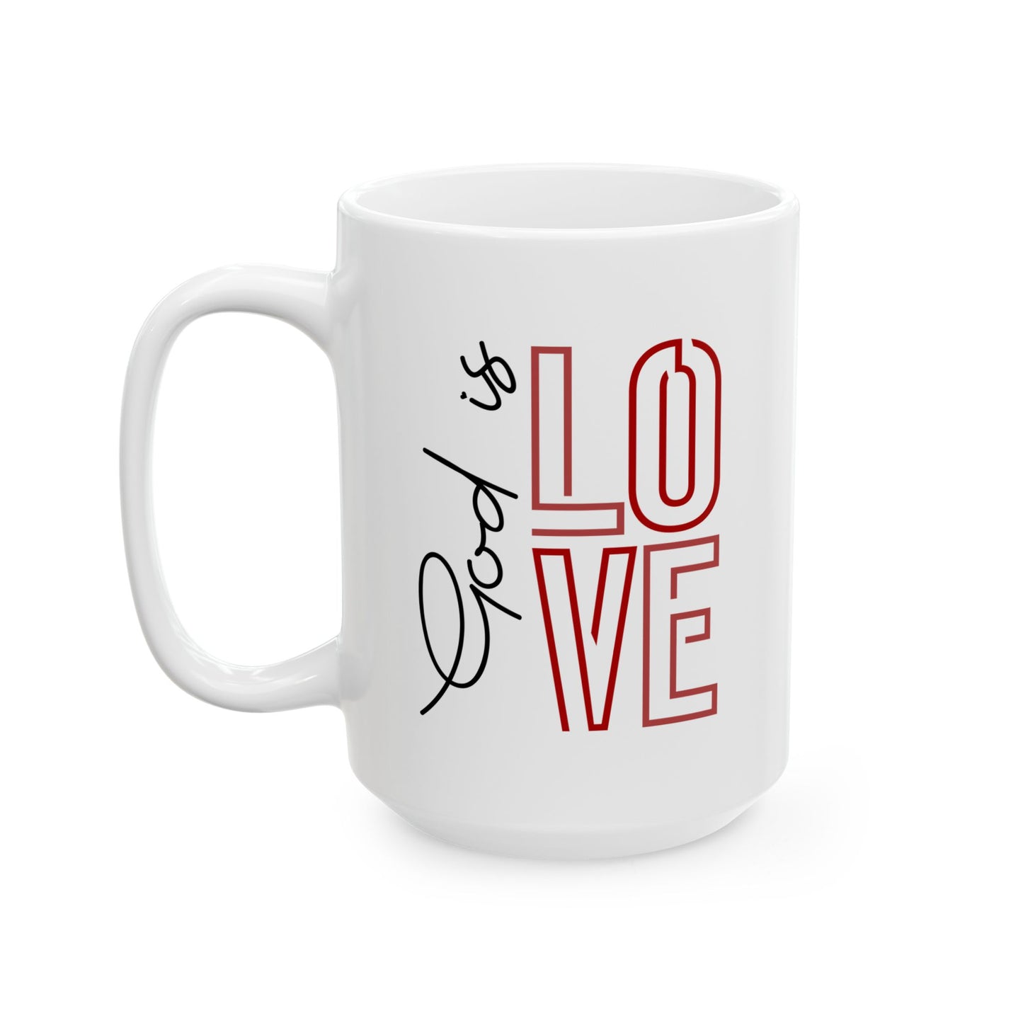 Religious Mug - God Is Love