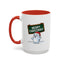 Christmas Mug - Merry Christmas White Text Seal Pup