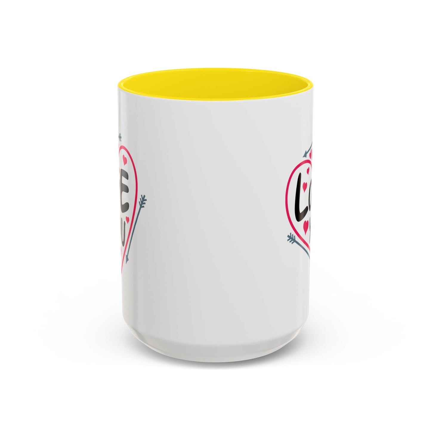 Valentine's Day Mug - Love You Heart Arrows
