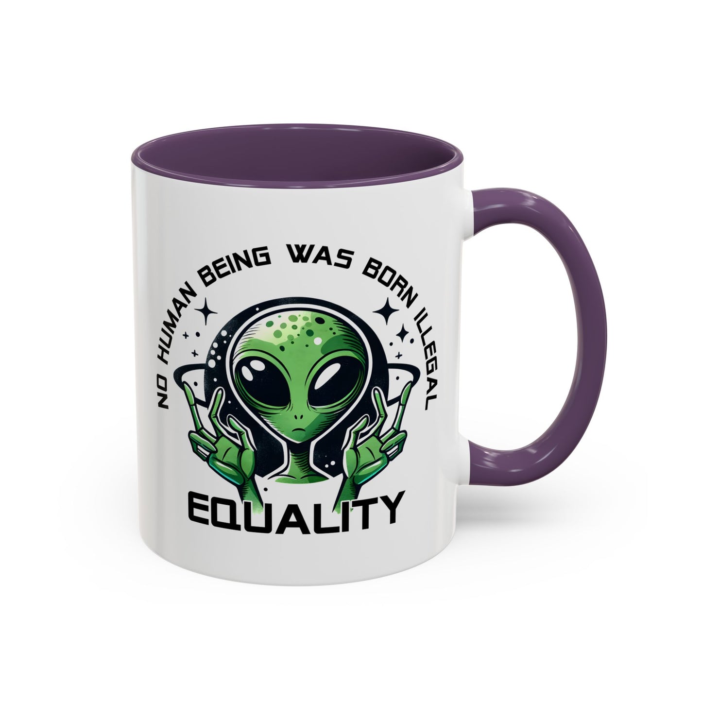 Alien Mug - No Human Being