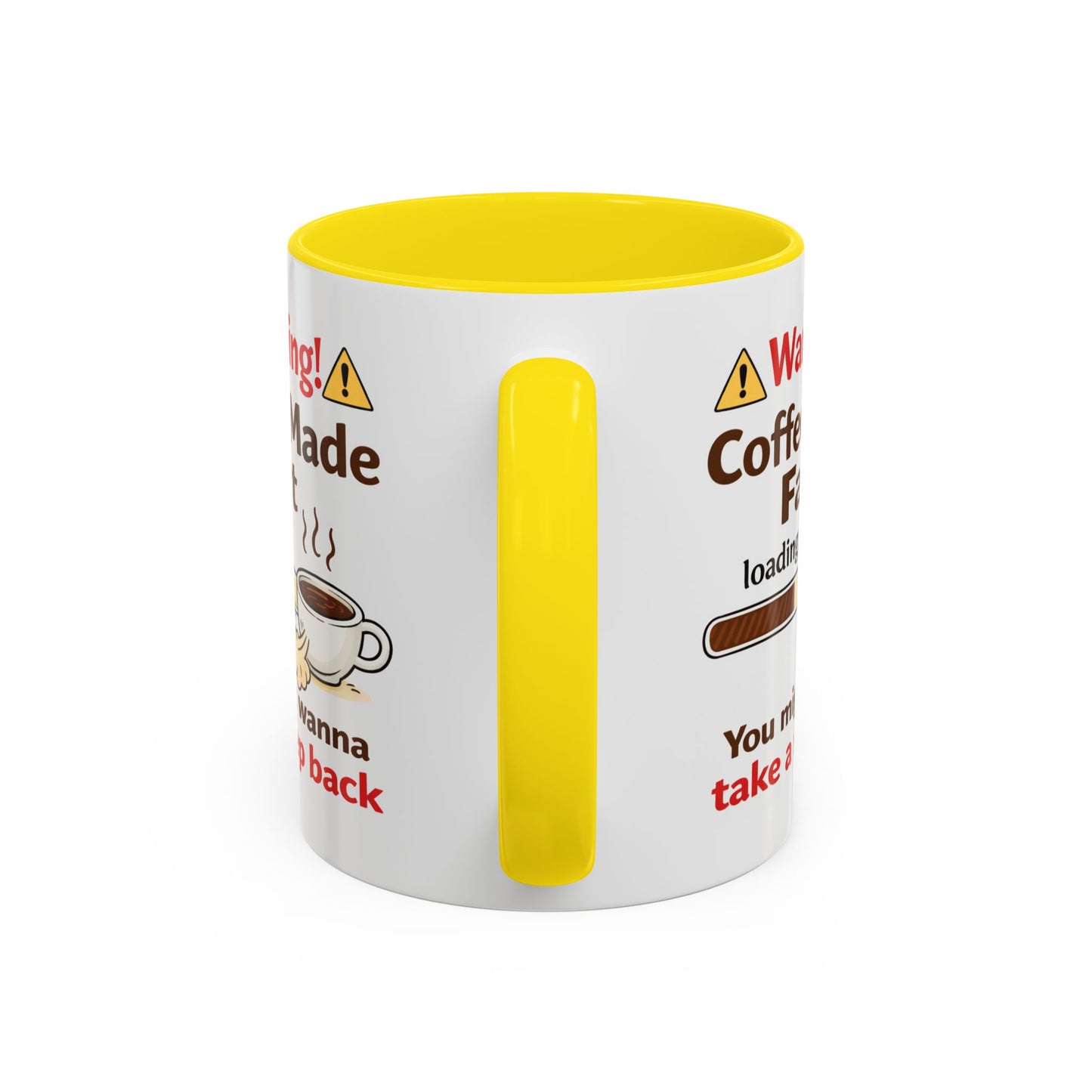 Humor Mug - Warning Coffee Made Fart