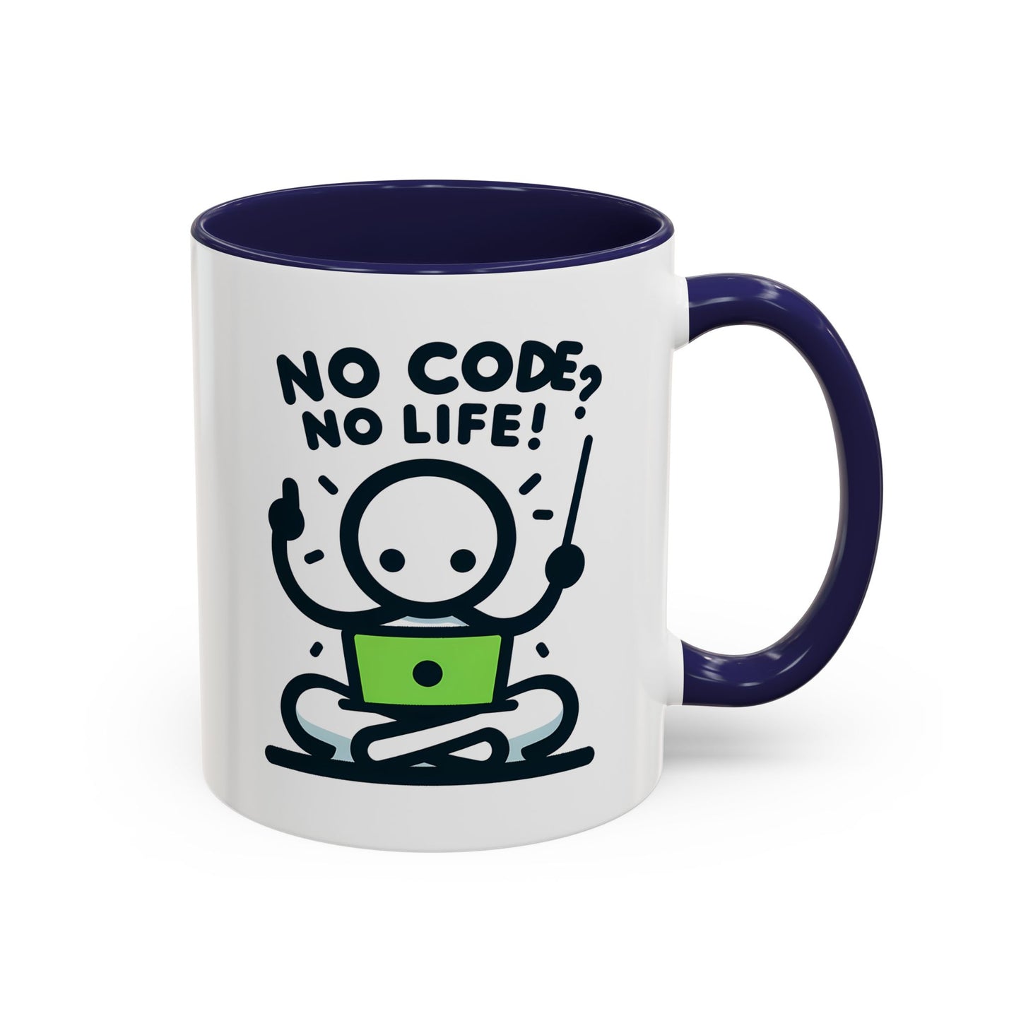 Humor Mug - No Code No Life