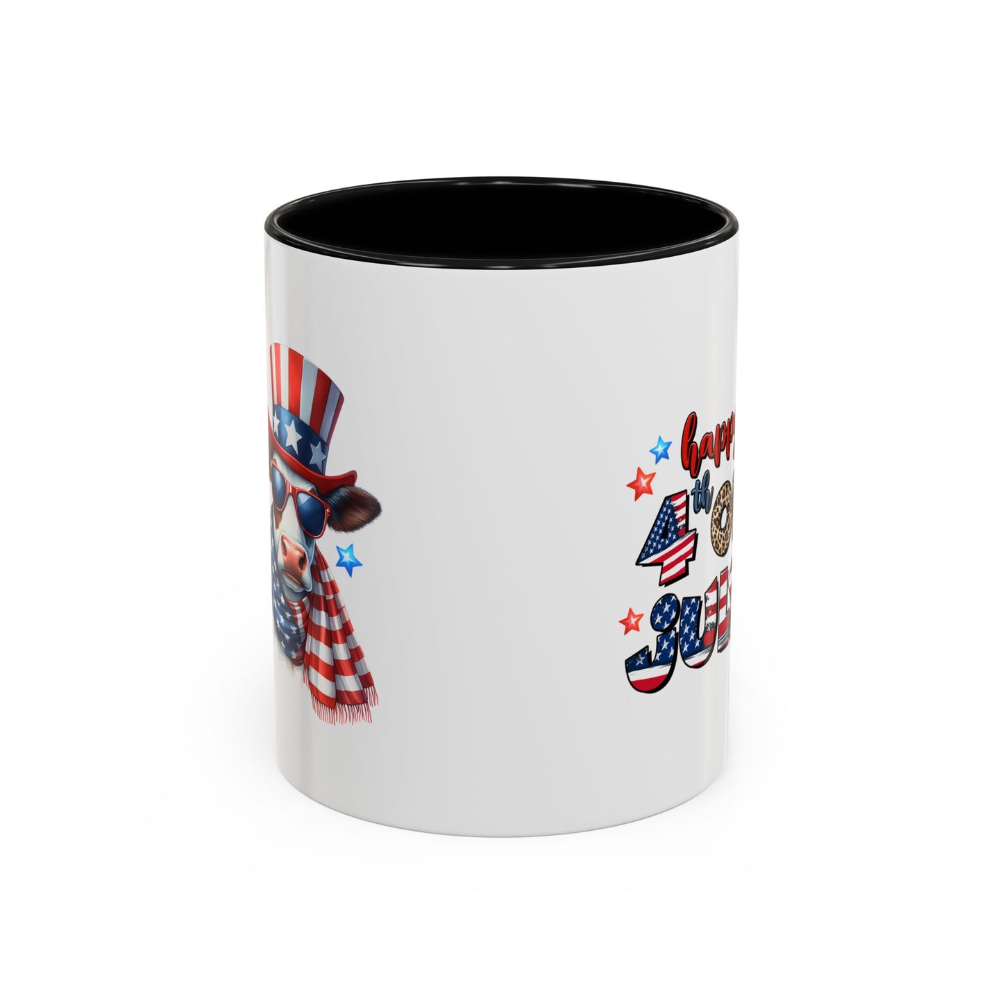 4th of July - Happy 4th of July Cool Cow