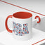 4th of July Mug - USA EST 1776 Floral