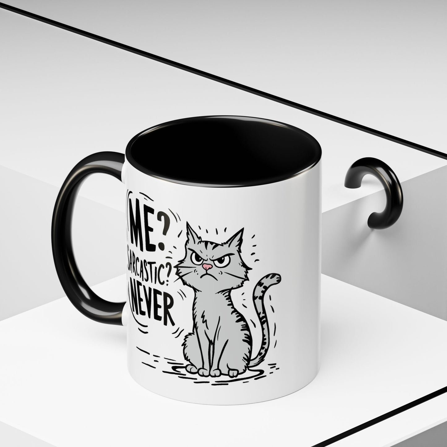Animal Mug - Me? Sarcastic? Never