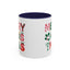 Christmas Mug - Merry Christmas Red Green & Gold Decorative Text