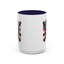 4th of July Mug - Skull With American Flag
