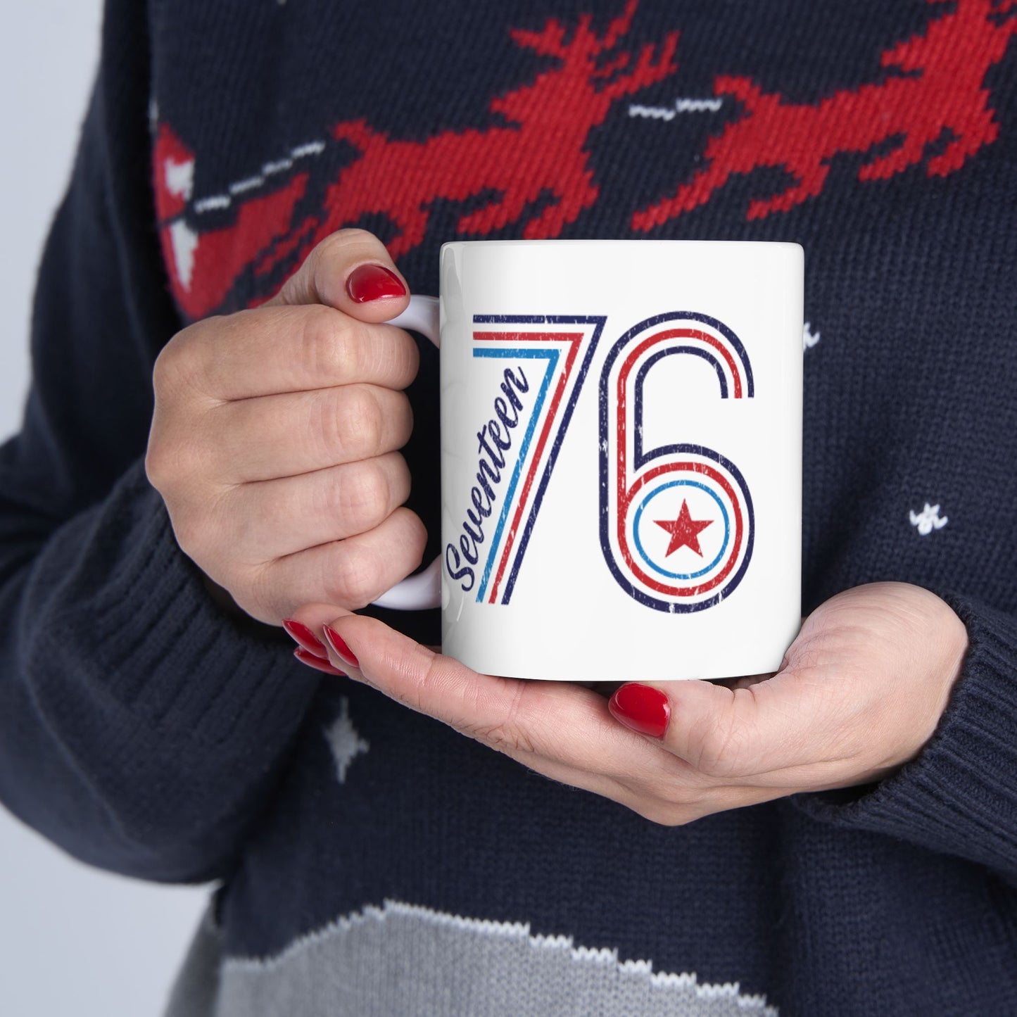 4th of July Mug - 1776 Retro Patriotic