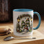 Christmas Mug - Green Snowman Family