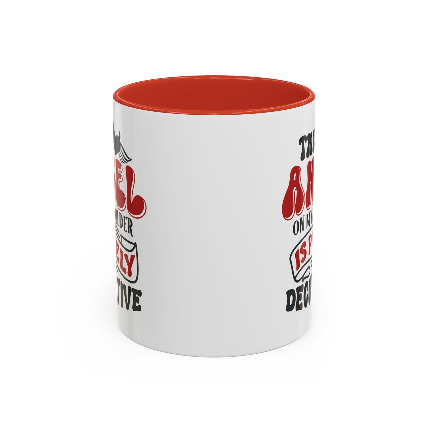 Humor Mug - The Angel on my Shoulder