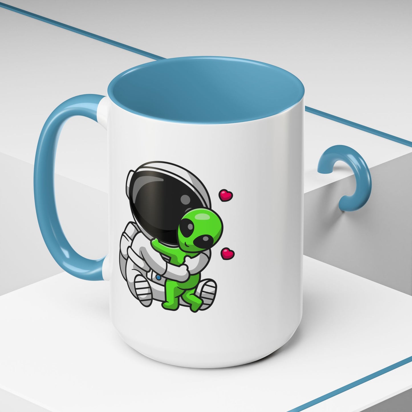 Alien Mug - Astronaut Hug Alien