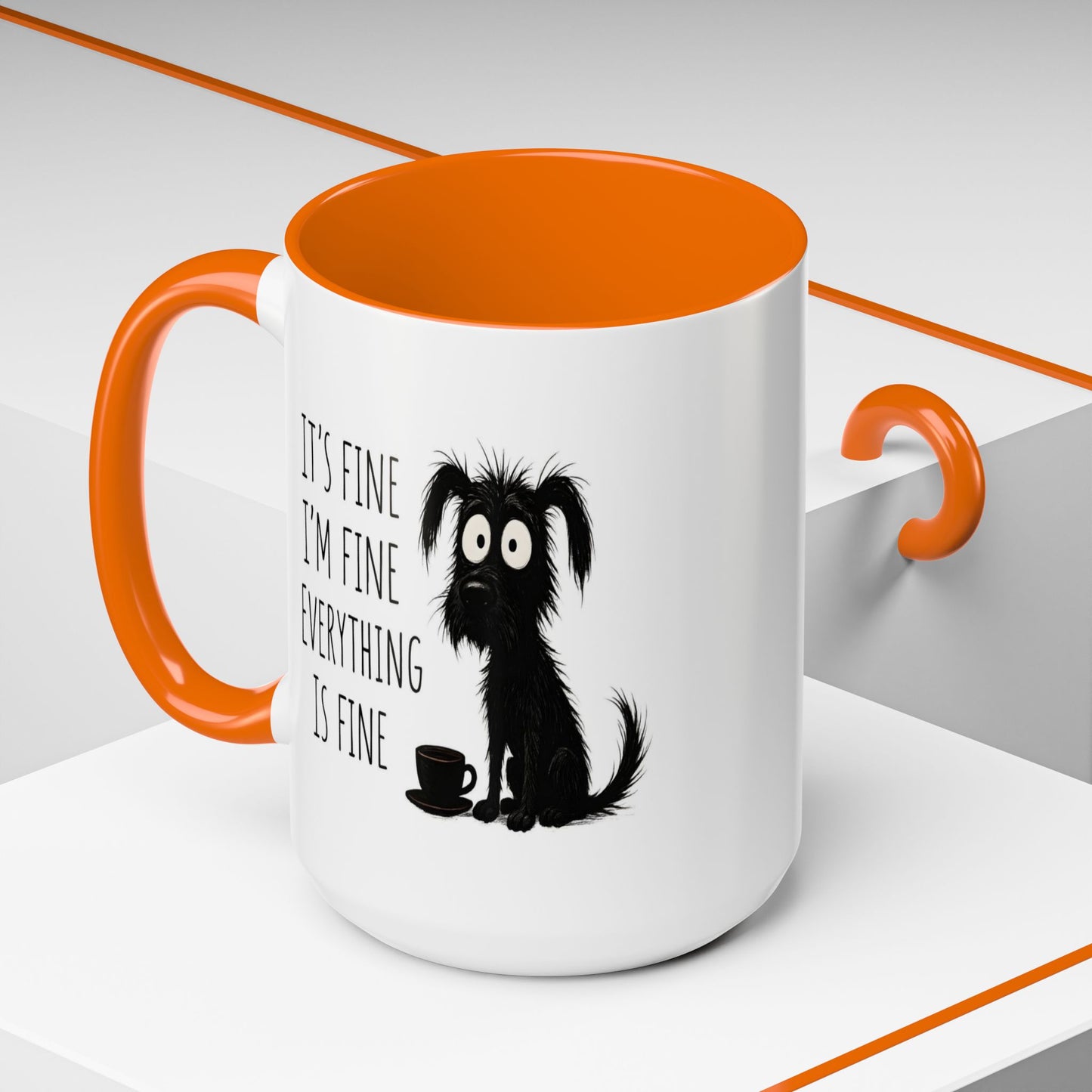 Animal Mug - It's Fine, I'm Fine