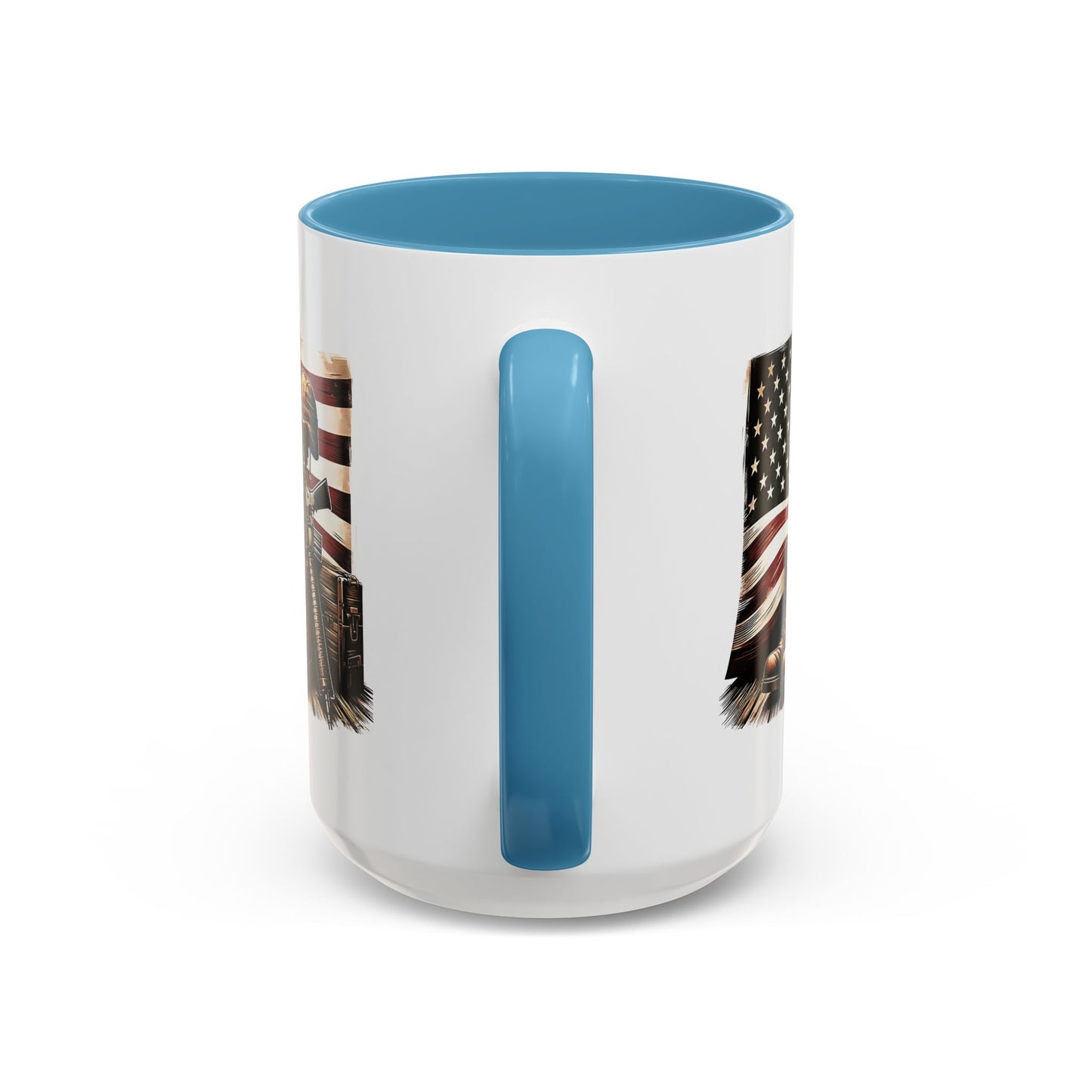 4th of July Mug - Fallen Soldier Boots Flag 3