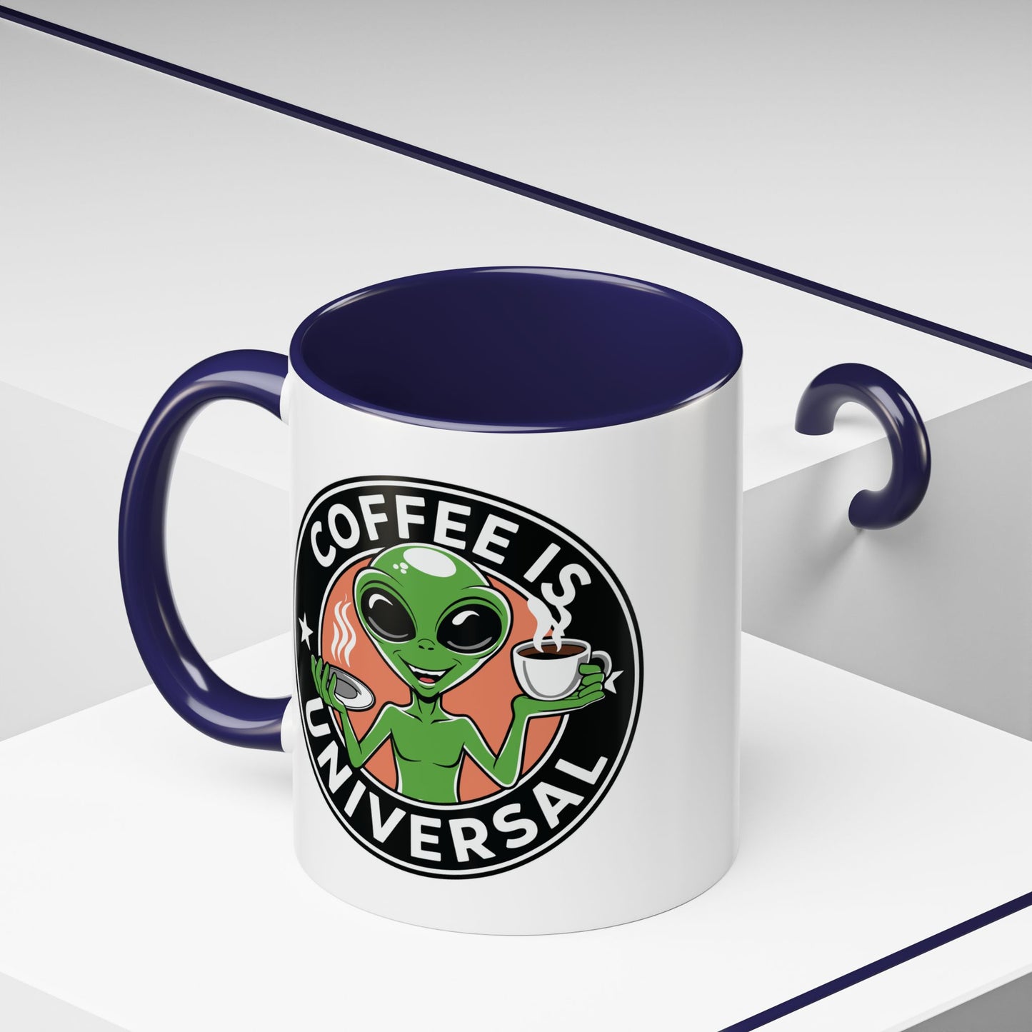 Alien Mug - Coffee Is Universal
