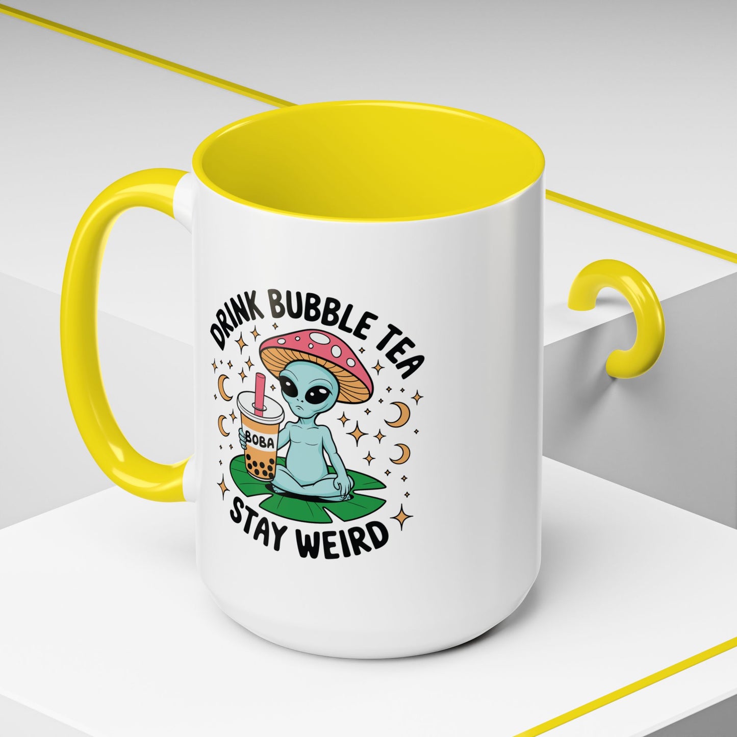 Alien Mug - Drink Bubble Tea