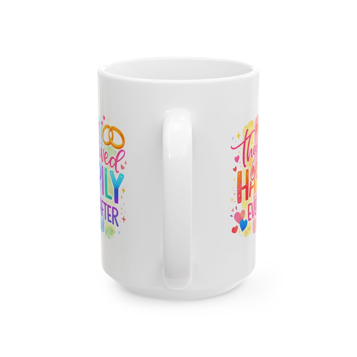 Anniversary Mug - And They Lived Happily