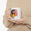 4th of July Mug - Patriotic Duck with Mullet