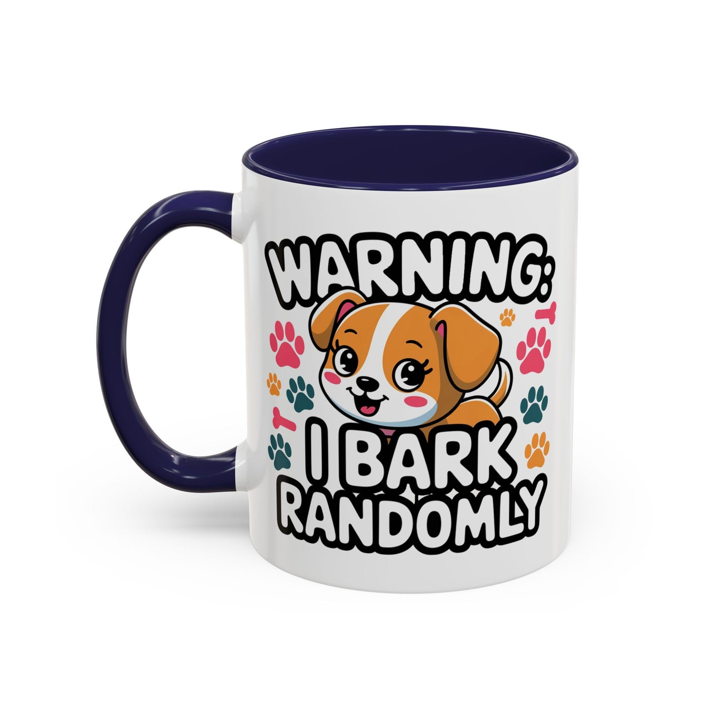 Animal Mug - Warning I Bark Randomly
