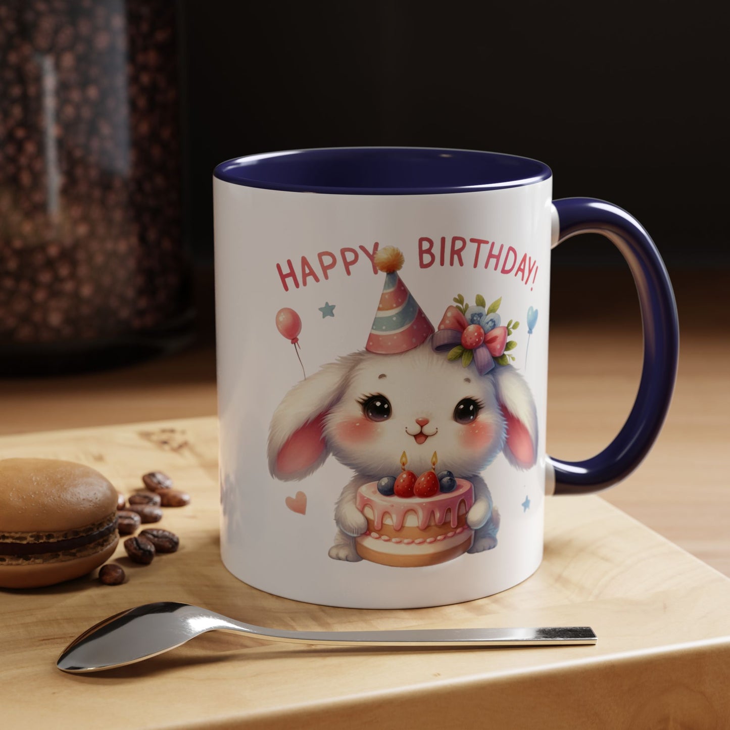 Birthday Mug - Happy Birthday Bunny 2