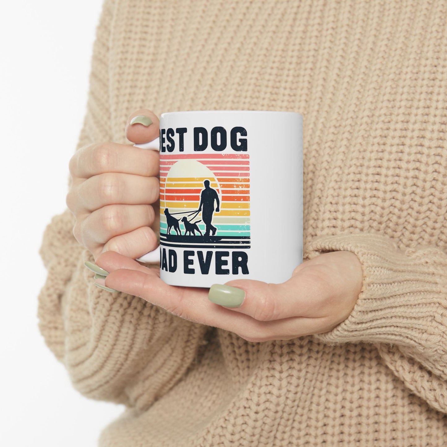 Animal Mug - Best Dog Dad Ever