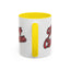 Christmas Mug - Merry Christmas Red & Black Baseball Text
